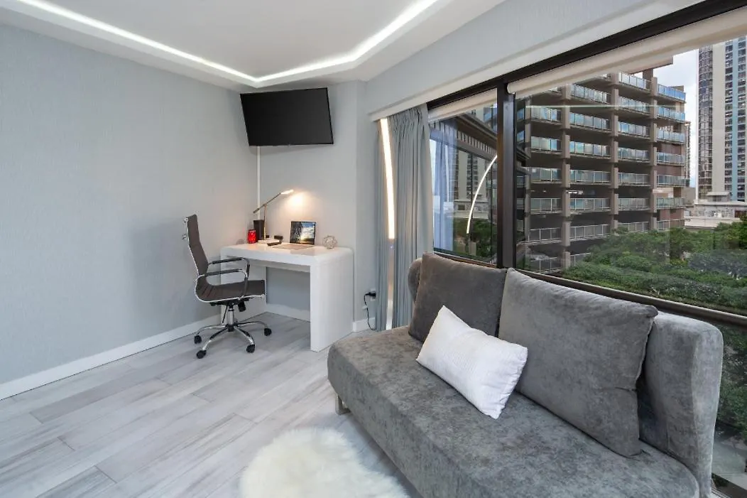 Aparthotel Executive Hotel Suite Downtown Free Parking Honolulu